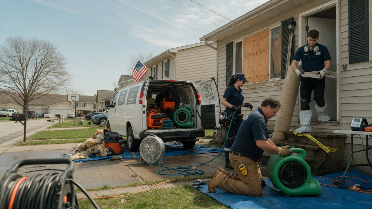 Water Damage Restoration in Menlo, IA near me